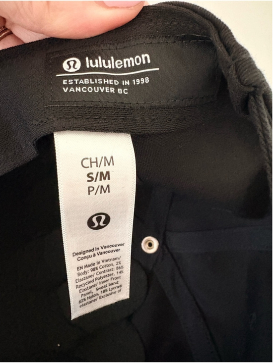 Lululemon Unisex Structured Ball Cap Jewelled Sz S/M NWT